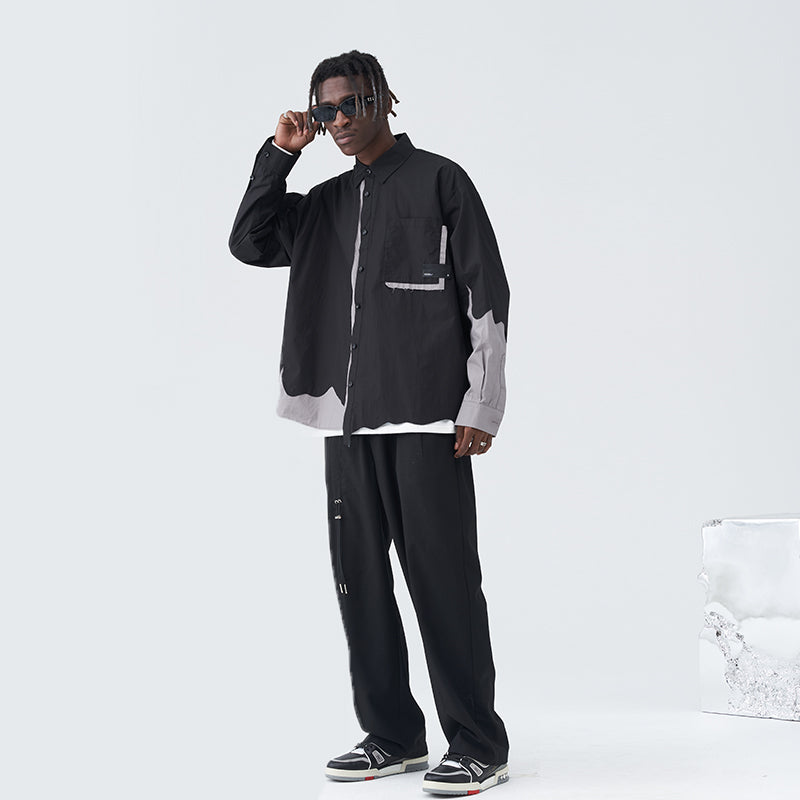 Destruction Stitched Long Sleeved Shirt