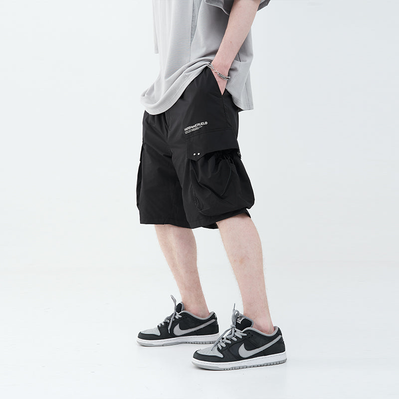 Drawstrings Cargo Shorts