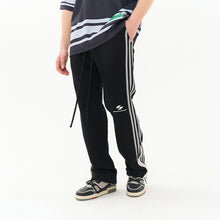 Load image into Gallery viewer, Striped Flared Sweatpants
