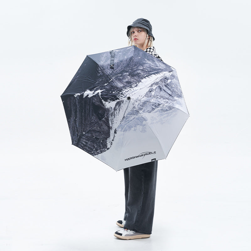 Snow Mountain Printed Umbrella