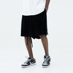 Velvet Breasted Shorts