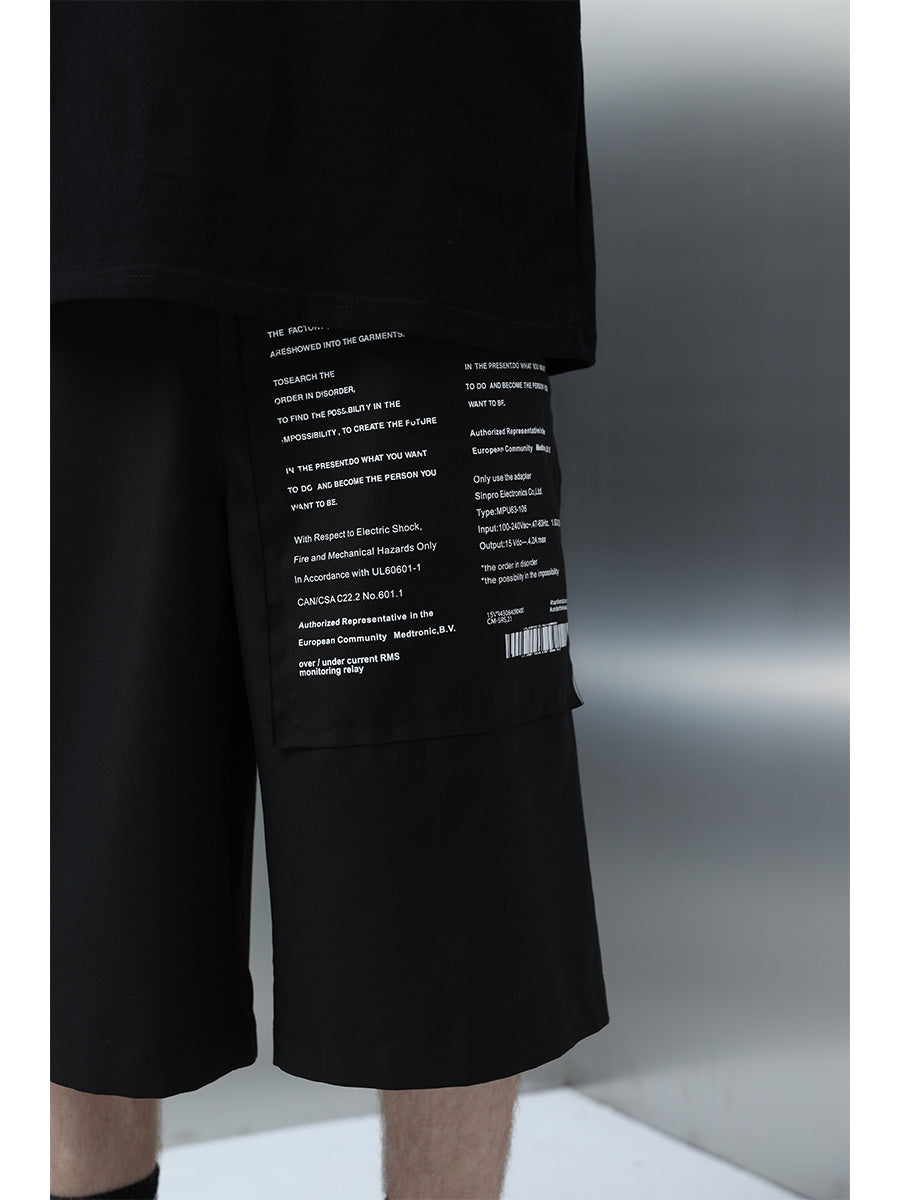 Details Straight Shorts