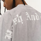 Gothic Logo Suede Tee