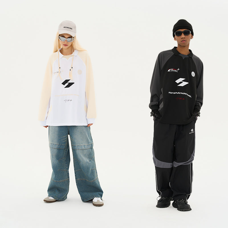 Stitched Raglan Logo Jersey