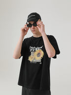 Sunflowers Oil Painting Tee