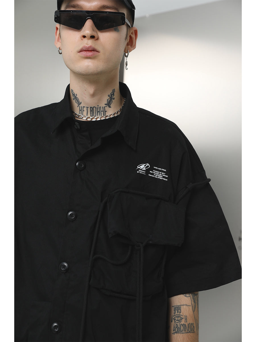 Industrial Drawstrings Shirt