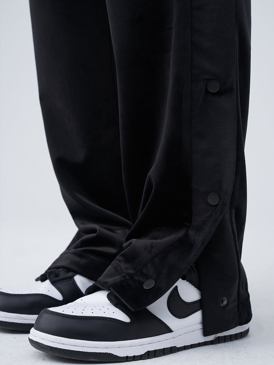 Velvet Breasted Basic Trousers