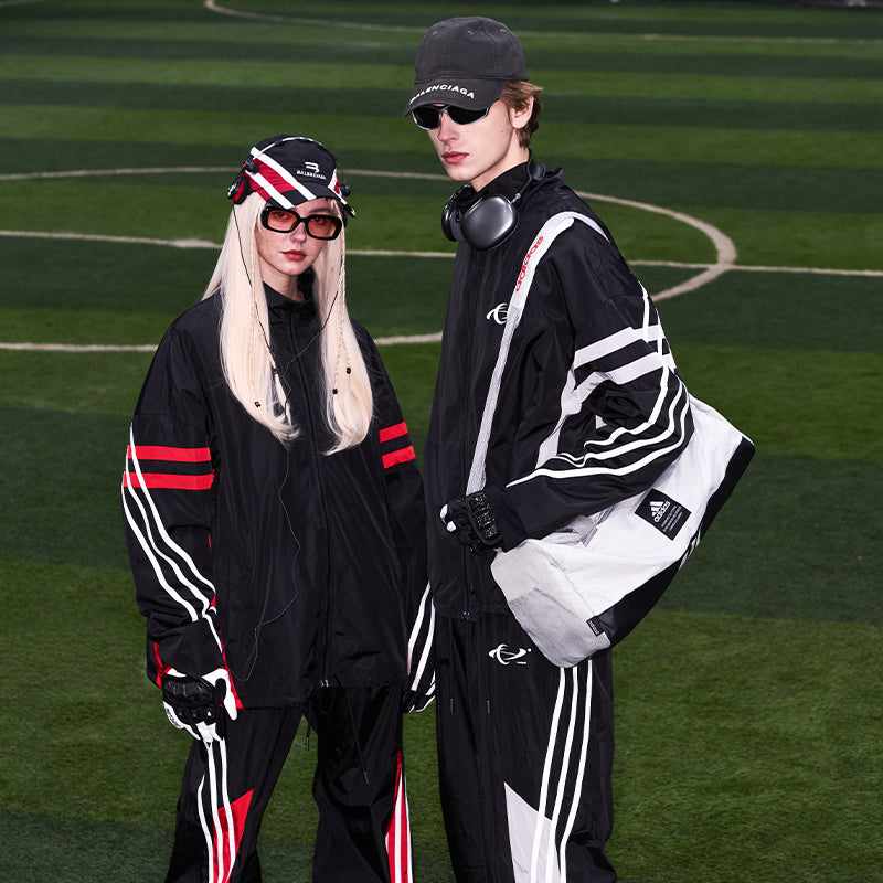 Stitching Loose Track Pants