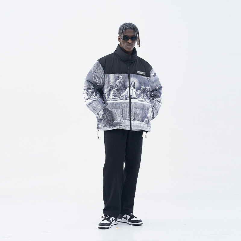 The Last Supper Stitching Down Jacket