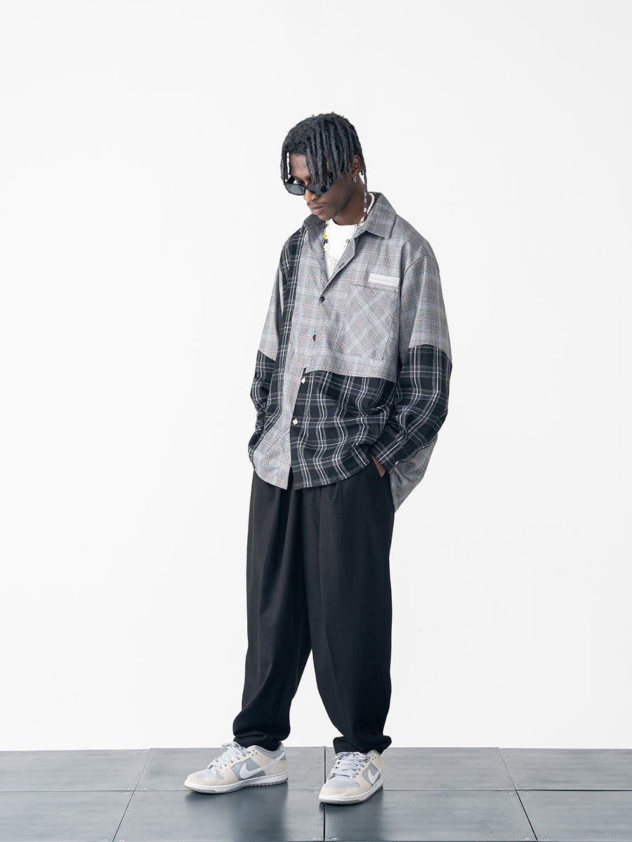 Asymmetric Deconstruction Loose Suit