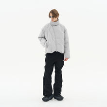 Load image into Gallery viewer, Asymmetrical Zipper Stitched Padded Jacket

