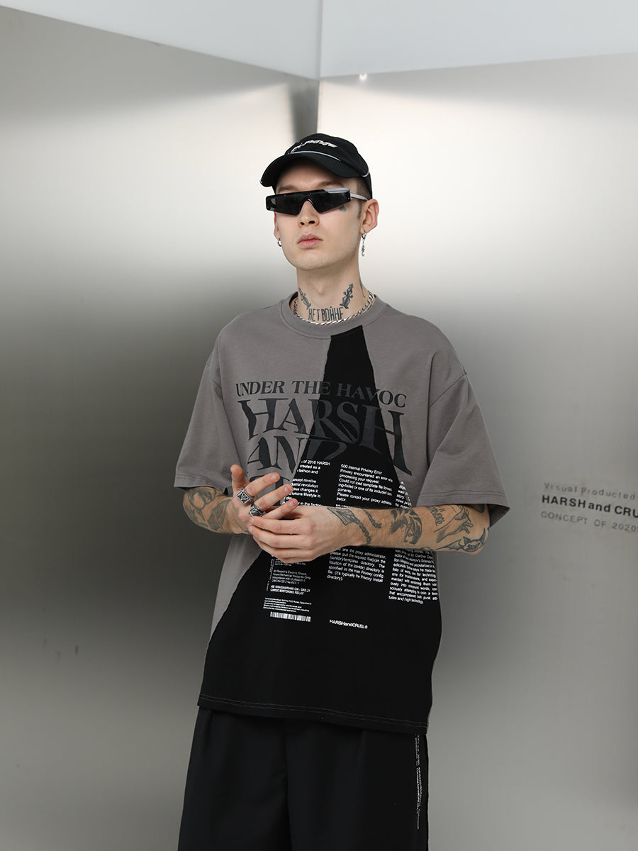 Deformed Logo Tee