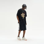 Cartoon Flower Printed Tee