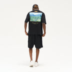 Van Gogh Oil Painting Handwritten Logo tee