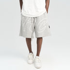 Handwritten Logo Printed Shorts