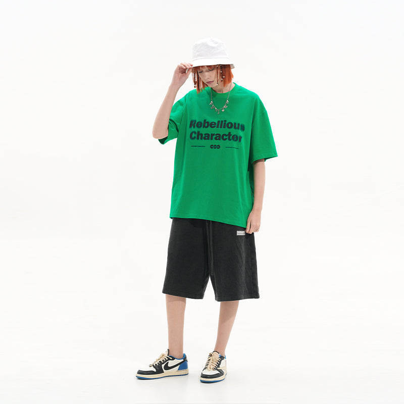 Slogan Logo Loose Tee