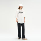 Retro Oil Painting Flower Loose Tee