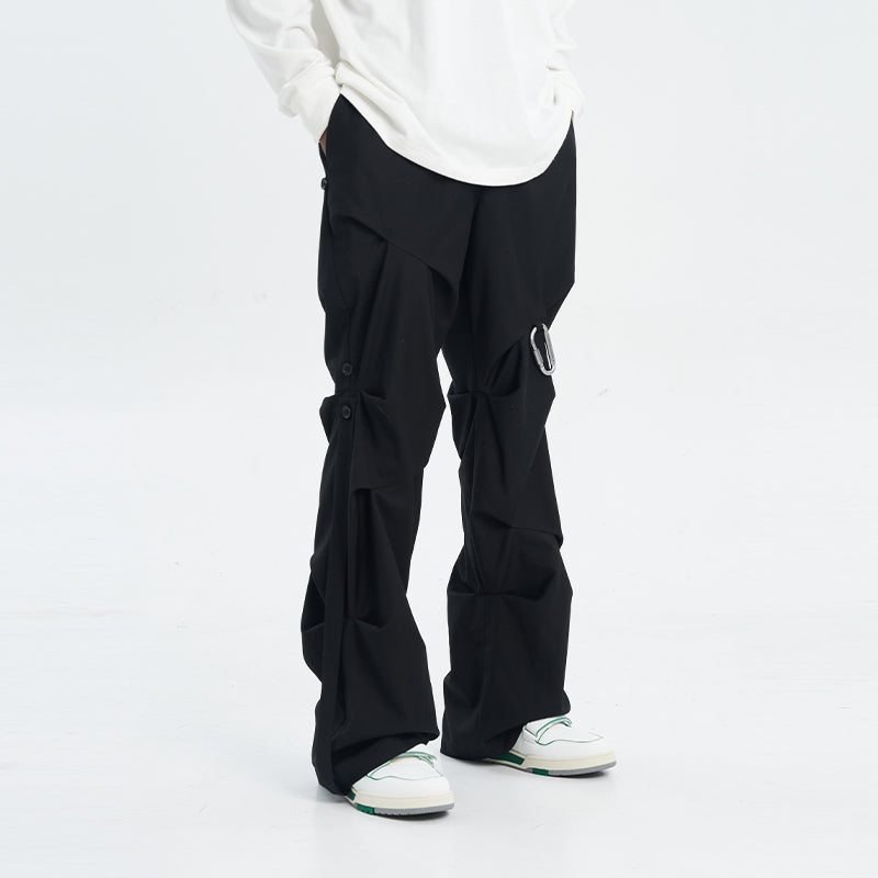 Deconstruction Pleated Casual Trousers