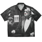 Mafia Print Cuban Shirt
