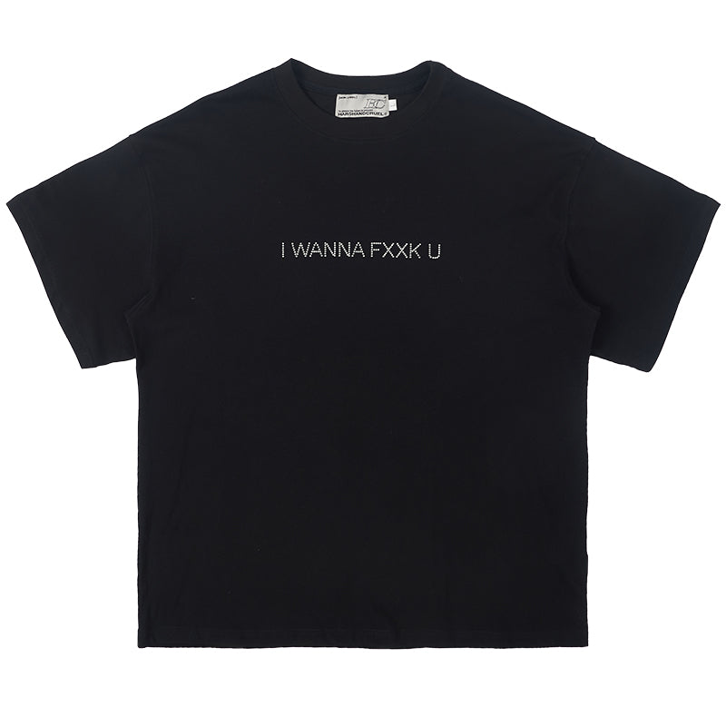 Slogan Print Tee