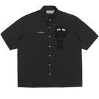 Broken Heart Stitched Handwriting Logo Shirt