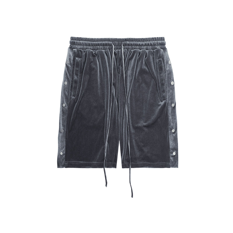 Velvet Breasted Shorts