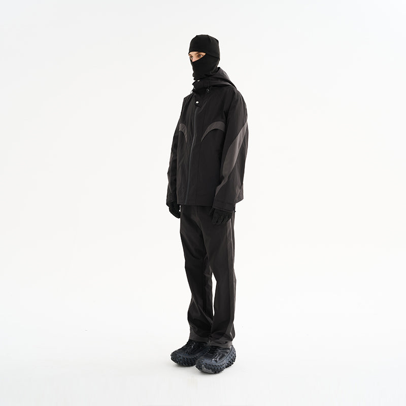 Functional Windproof Splicing jacket