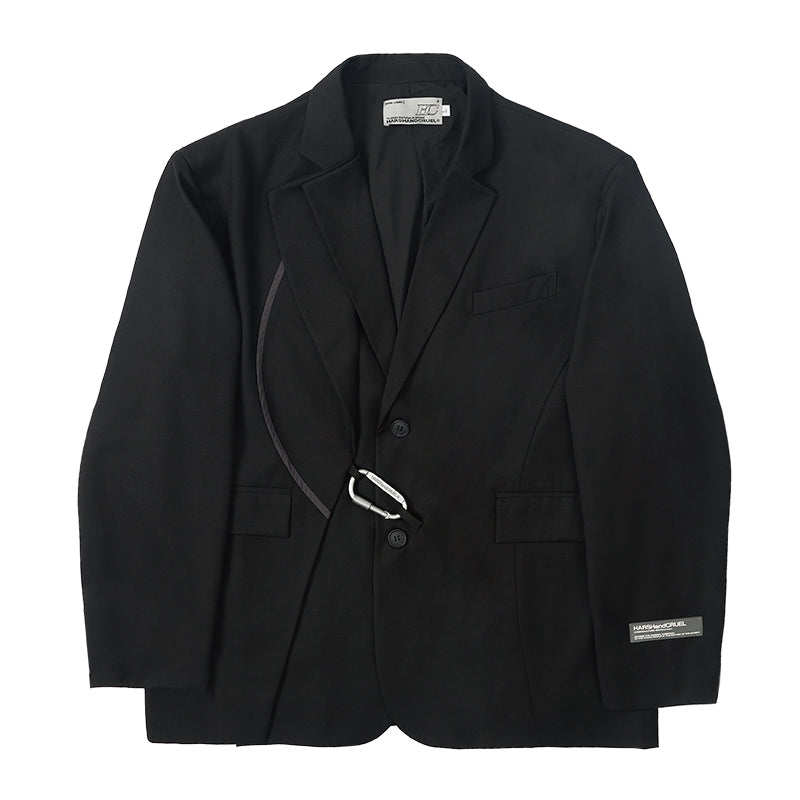 Asymmetrical Suit Loose Jacket