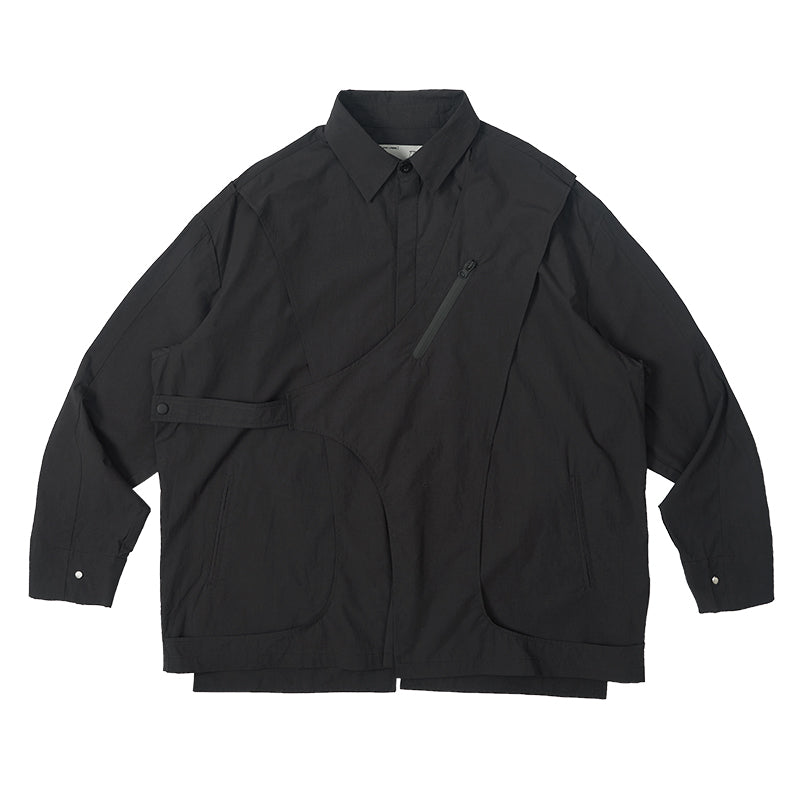 Layered Asymmetrical L/S Shirt