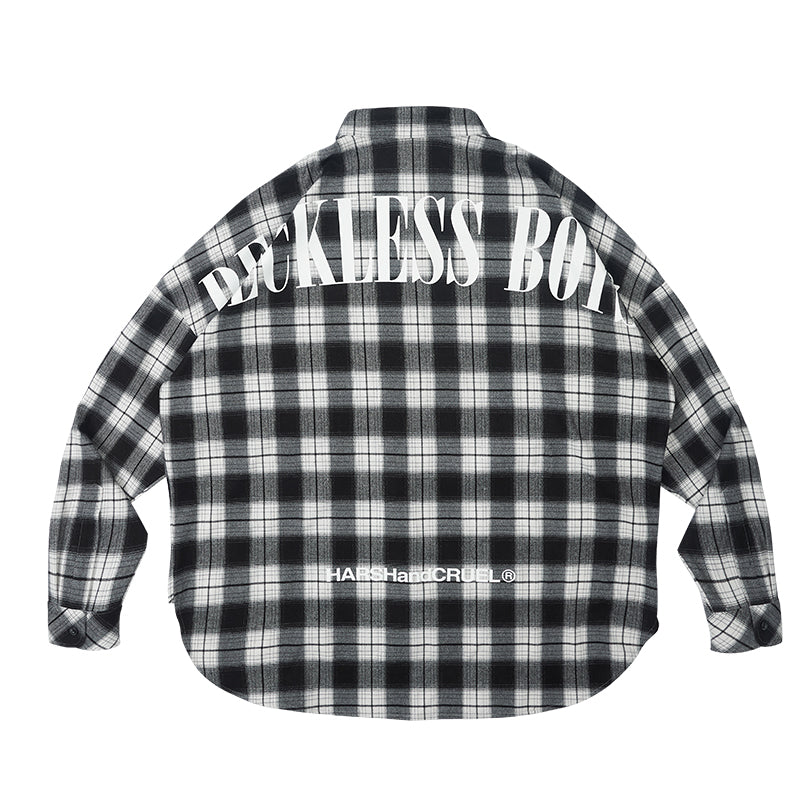 Reckless Boys Plaid L/S Shirt