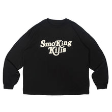 Load image into Gallery viewer, Smoking Kills Print L/S Tee
