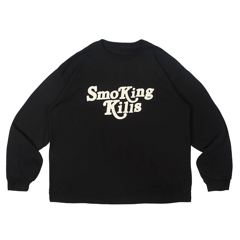 Smoking Kills Print L/S Tee