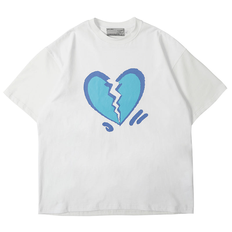 Broken Heart Print Tee