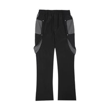 Load image into Gallery viewer, Adjustable Stitched Flared Trousers
