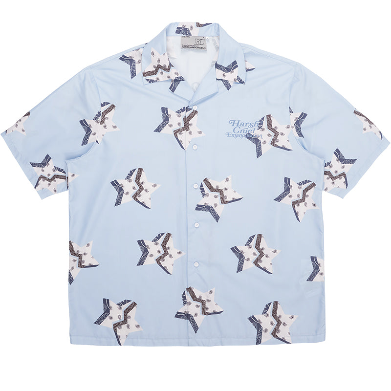 Paisley Stars Cuban Shirt