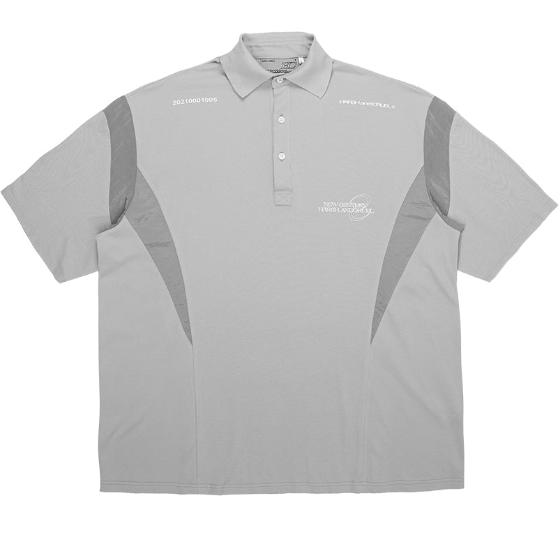 Metal Nylon Stitching Polo