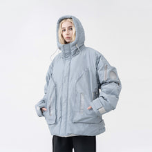 Load image into Gallery viewer, Futuristic Shape Down Jacket
