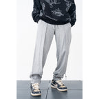 Pleated Adjustable Sweatpants