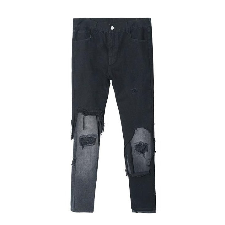 Deconstruction Washed Denim