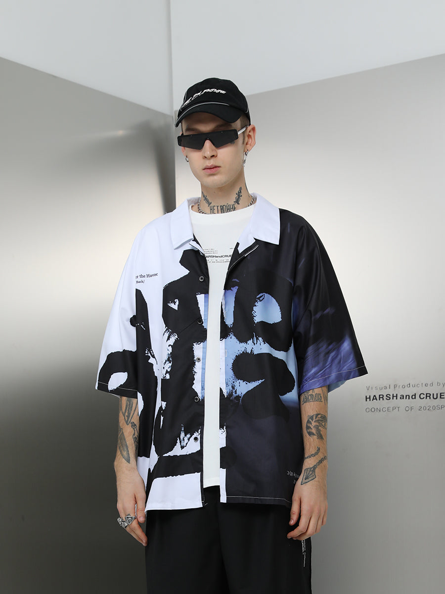 Modern Art Cuban Shirt