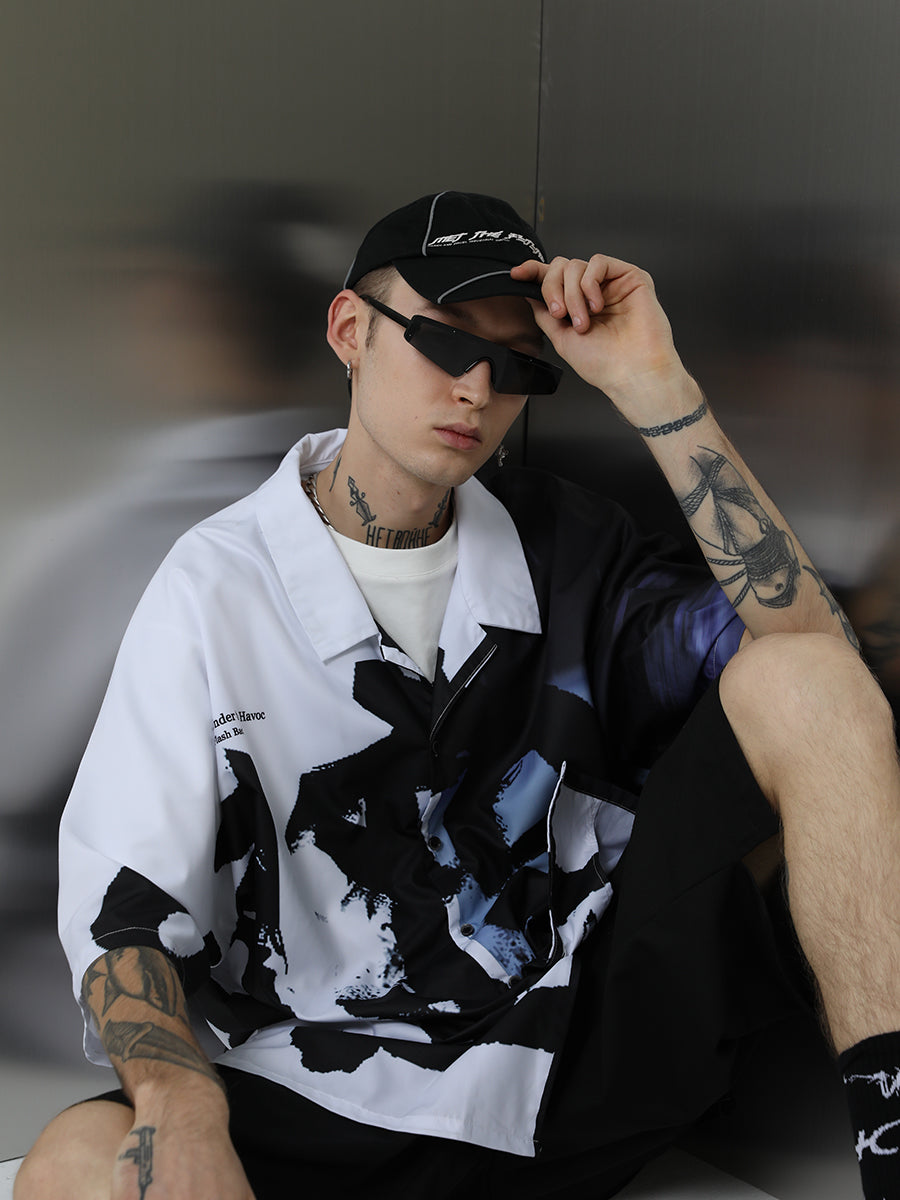 Modern Art Cuban Shirt