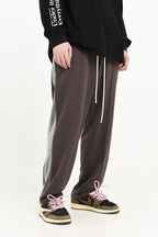 Track Straight Velvet Trousers