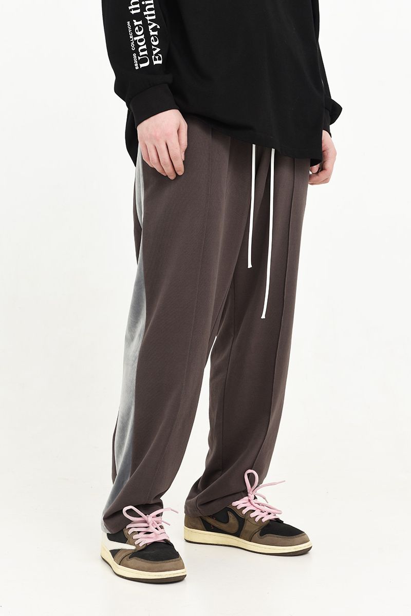 Track Straight Velvet Trousers