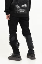 Deconstruction Washed Denim