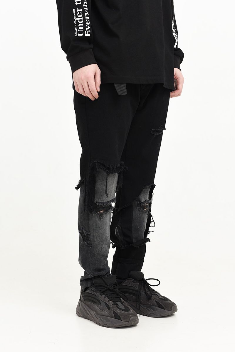 Deconstruction Washed Denim