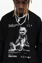 Silver Logo Pika Necklace