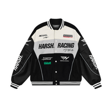 Load image into Gallery viewer, Woolen Embroidered Racing Jacket
