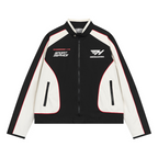 Racing Stitching Loose Jacket