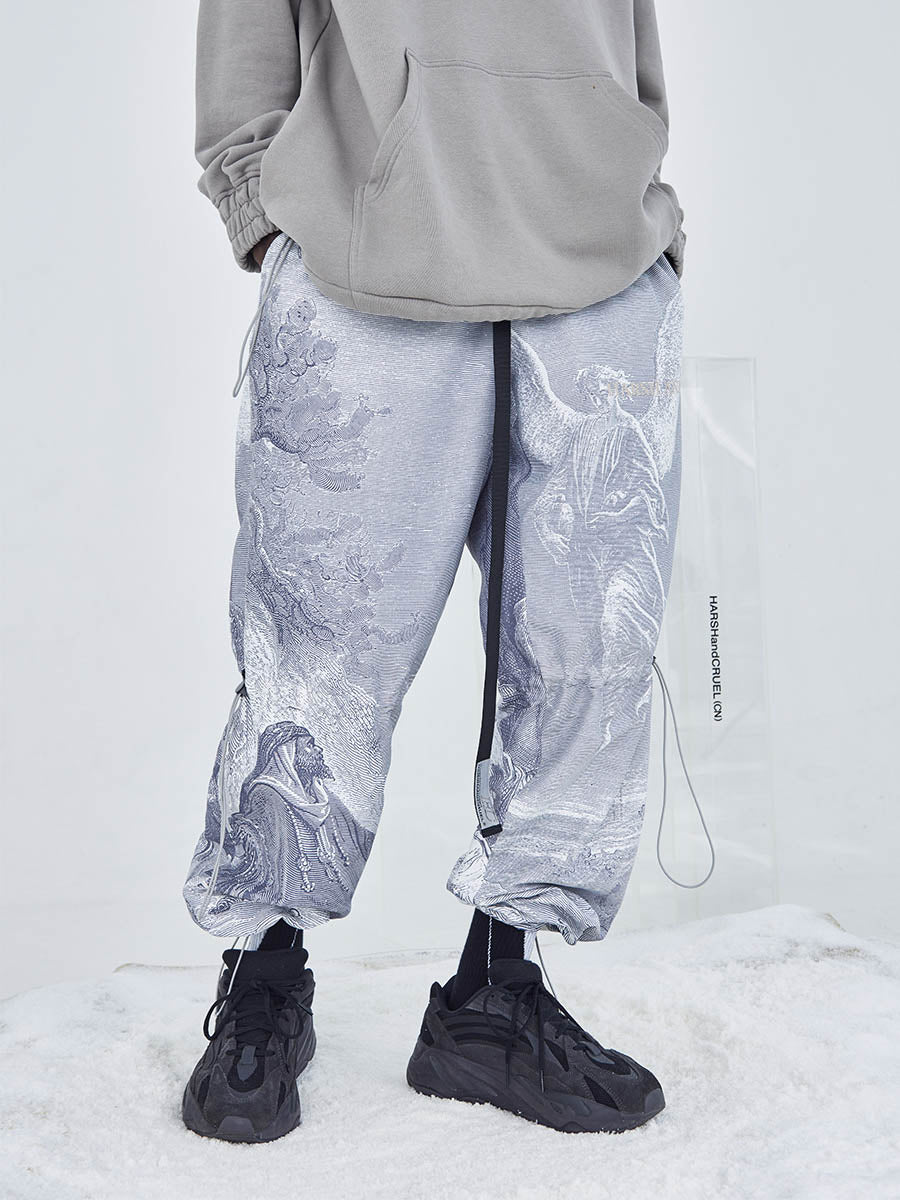 Angel Appearing Nylon Pants