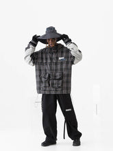 Load image into Gallery viewer, Plaid Logo Anorak
